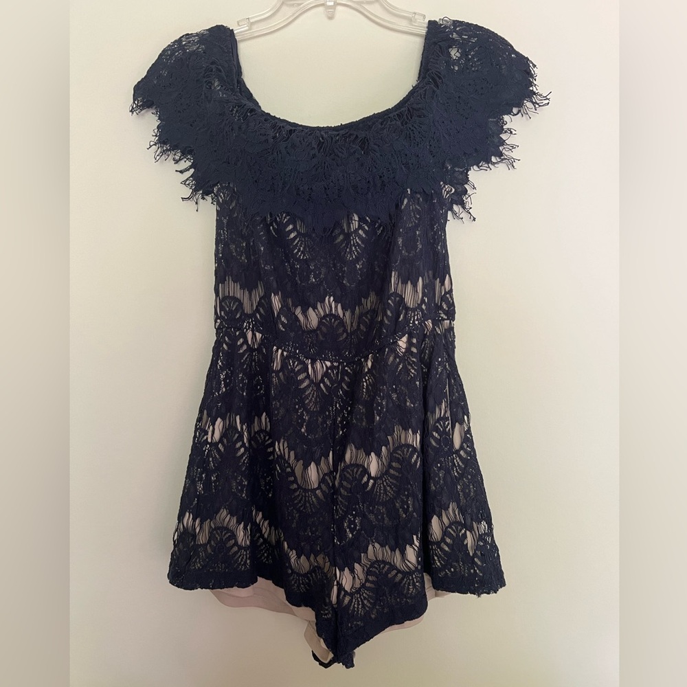 Lace romper